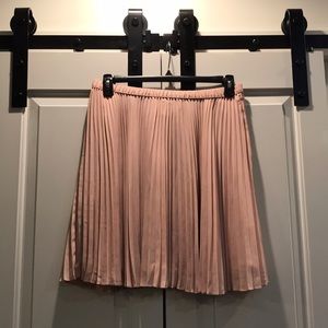 Rose pink skirt